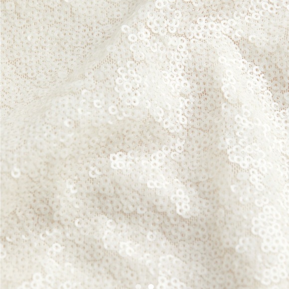 H&M Calf-length skirt in sequined mesh - Picture 2 of 2